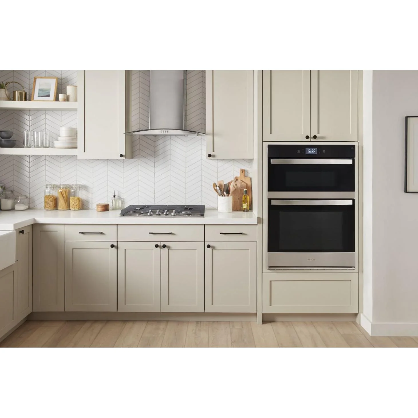 Whirlpool Four mural à micro-ondes combiné avec friture à air de 27 pouces, 4.3 pi cu WOEC7027PZ - Image 9