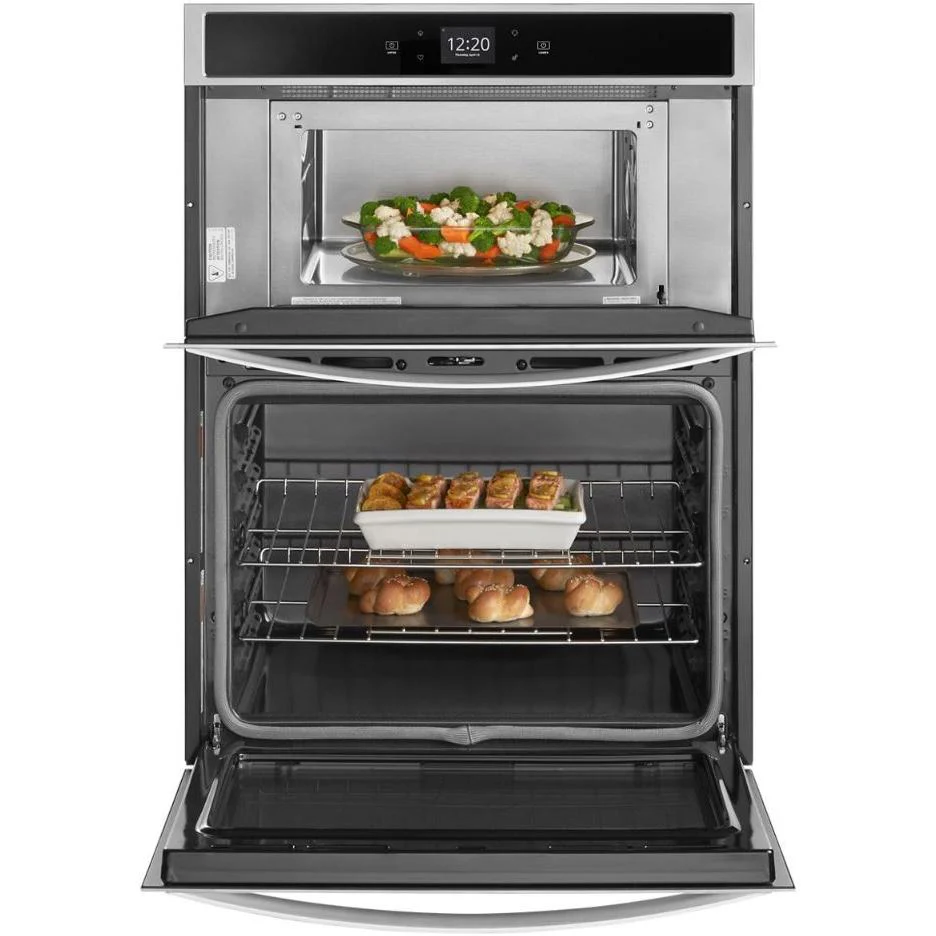 Whirlpool Four mural combiné avec micro-ondes encastré de 30 po WOC54EC0HS - Image 3