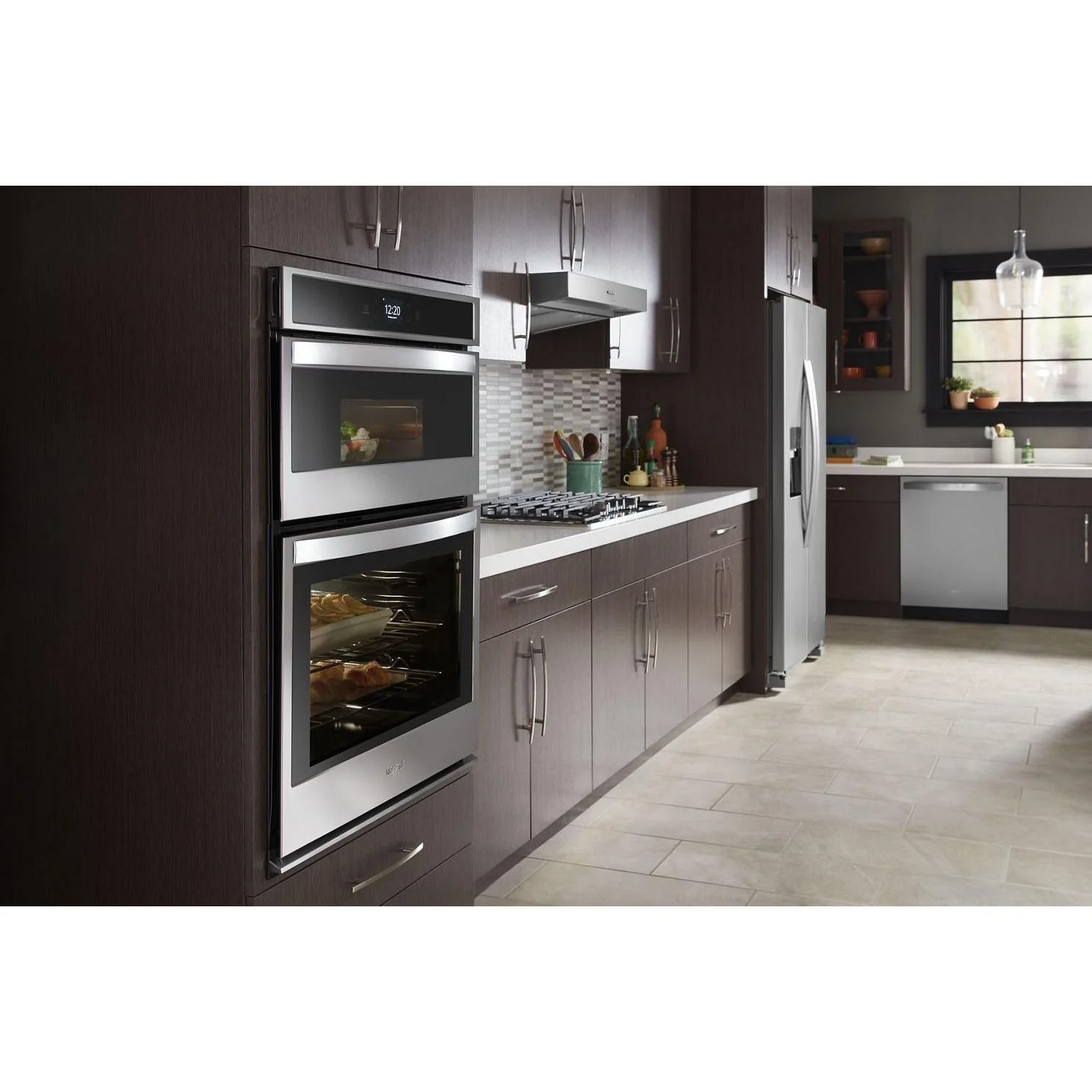 Whirlpool Four mural combiné avec micro-ondes encastré de 30 po WOC54EC0HS - Image 6