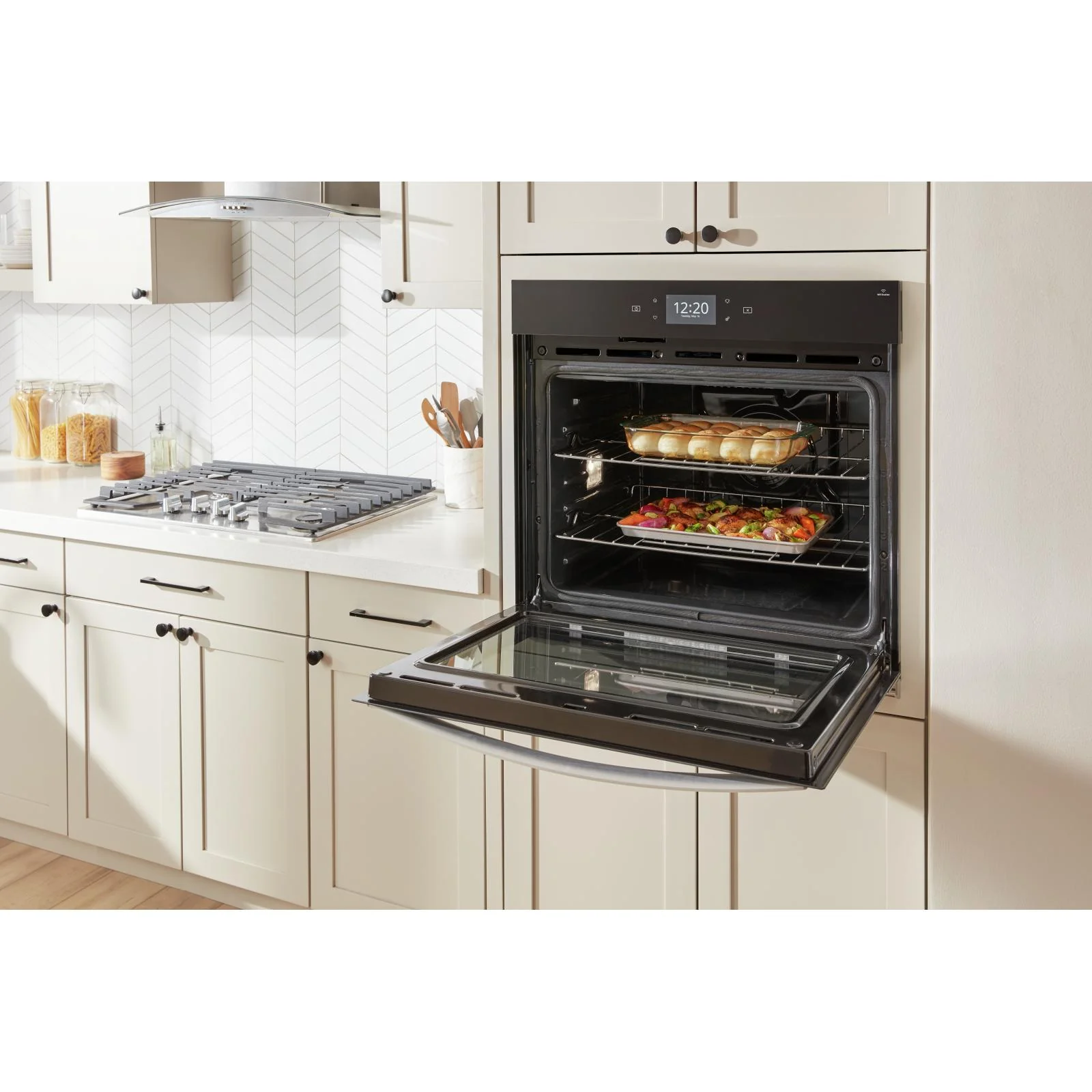 Whirlpool Four mural simple de 30 pouces et 5,0 pi cu avec friture à air WOES7030PZ - Image 8