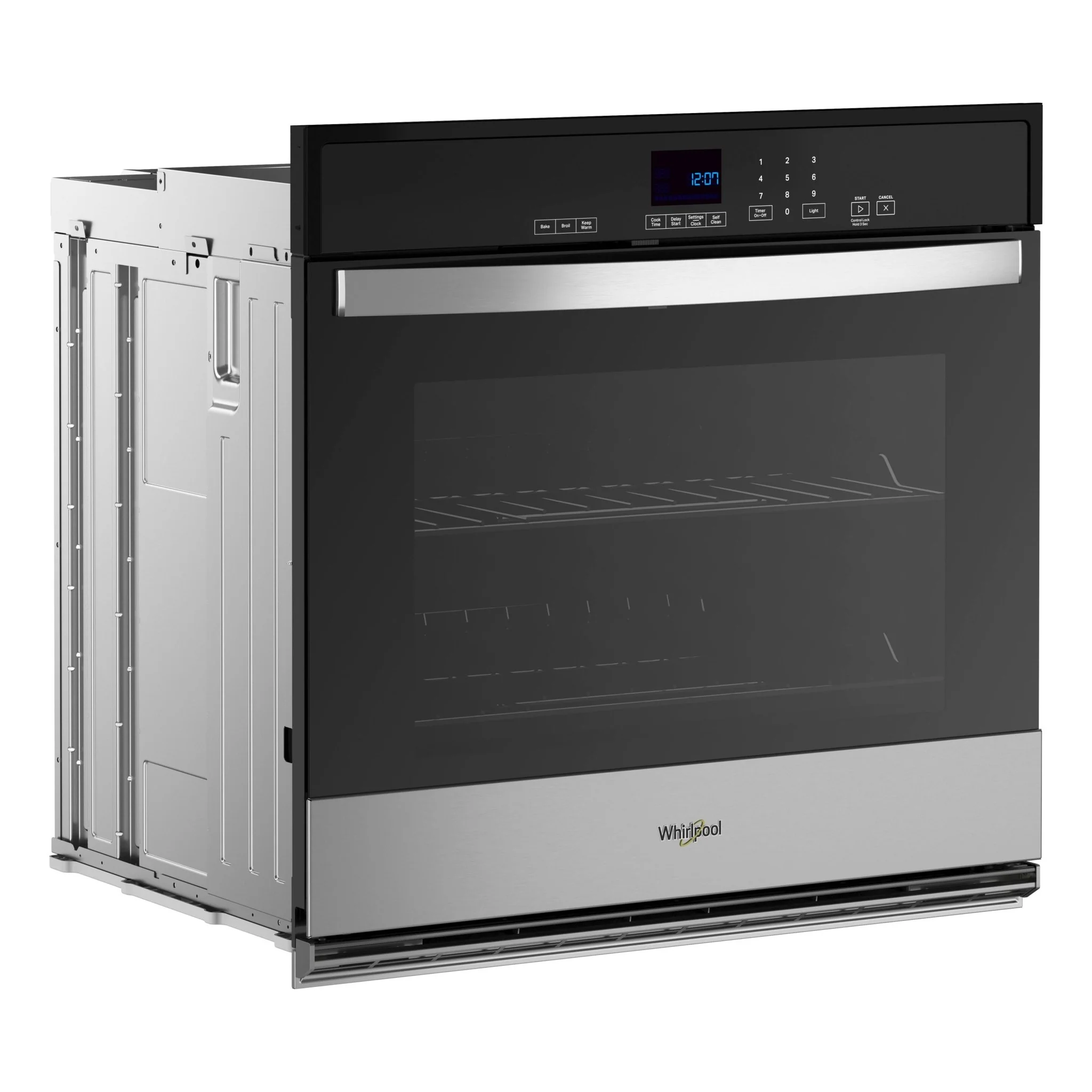 Whirlpool Four mural simple encastré de 30 po WOES3030LS - Image 3