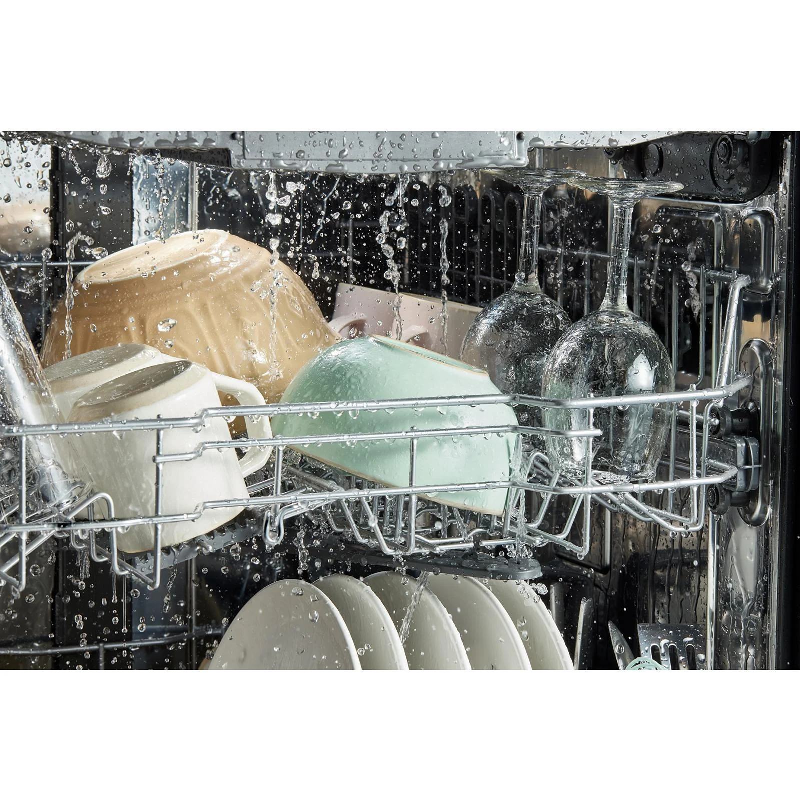 Whirlpool Lave-vaisselle affleurant aux armoires de 47 dBA avec 3e panier WDTF5024SZ - Image 5