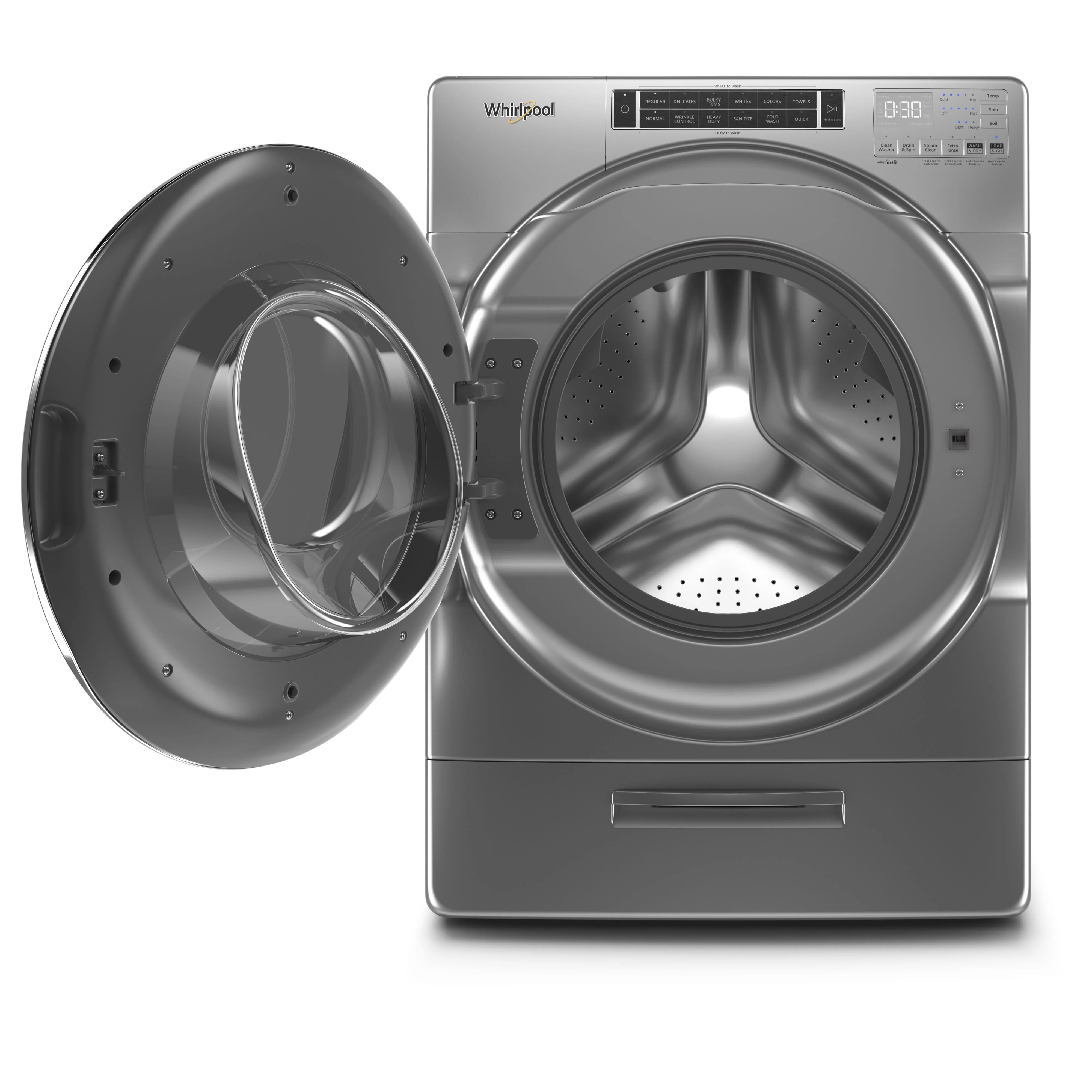 Whirlpool Laveuse à chargement frontal de 5,8 pi cu avec distributeur Load & Go™ XL WFW8620HC - Image 7
