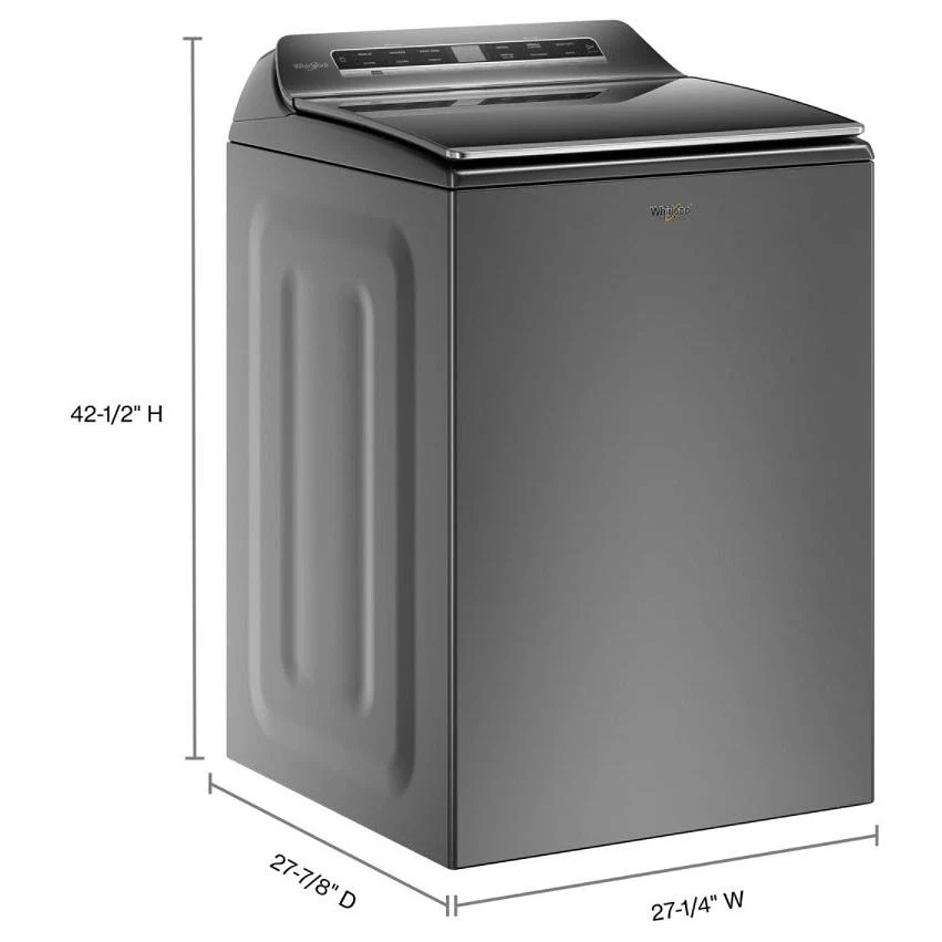 Whirlpool Laveuse à chargement vertical de 6.1 pi.cu. avec distributeur Load & Go™ WTW8127LC - Image 7
