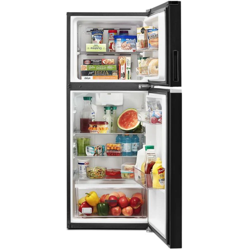 Whirlpool Réfrigérateur à congélateur supérieur à profondeur de comptoir de 24 po., 11,6 pi.cu. avec dégivrage automatique WRT112CZJB - Image 4