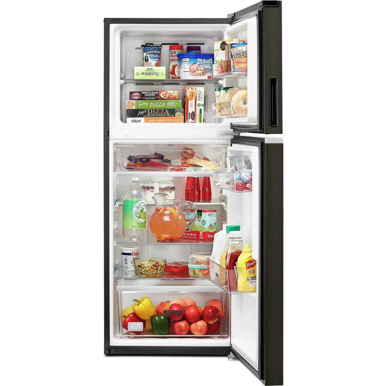 Whirlpool Réfrigérateur à congélateur supérieur amovible de 24 3/8"po., 11,6 pi.cu. avec commandes de température au congélateur WRT312CZJV - Image 5