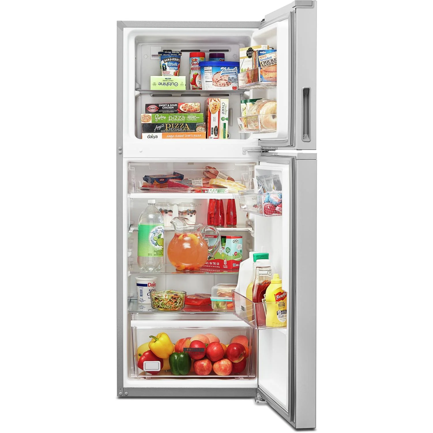 Whirlpool Réfrigérateur à congélateur supérieur amovible de 24 3/8"po., 11,6 pi.cu. avec commandes de température au congélateur WRT312CZJZ - Image 5