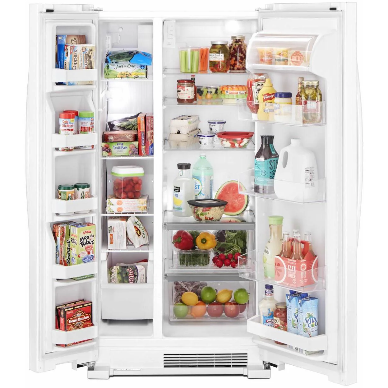 Whirlpool Réfrigérateur cÎte-à -cÎte amovible de 33 po, 21.7 pi.cu. avec dégivrage intelligent WRS312SNHW - Image 3