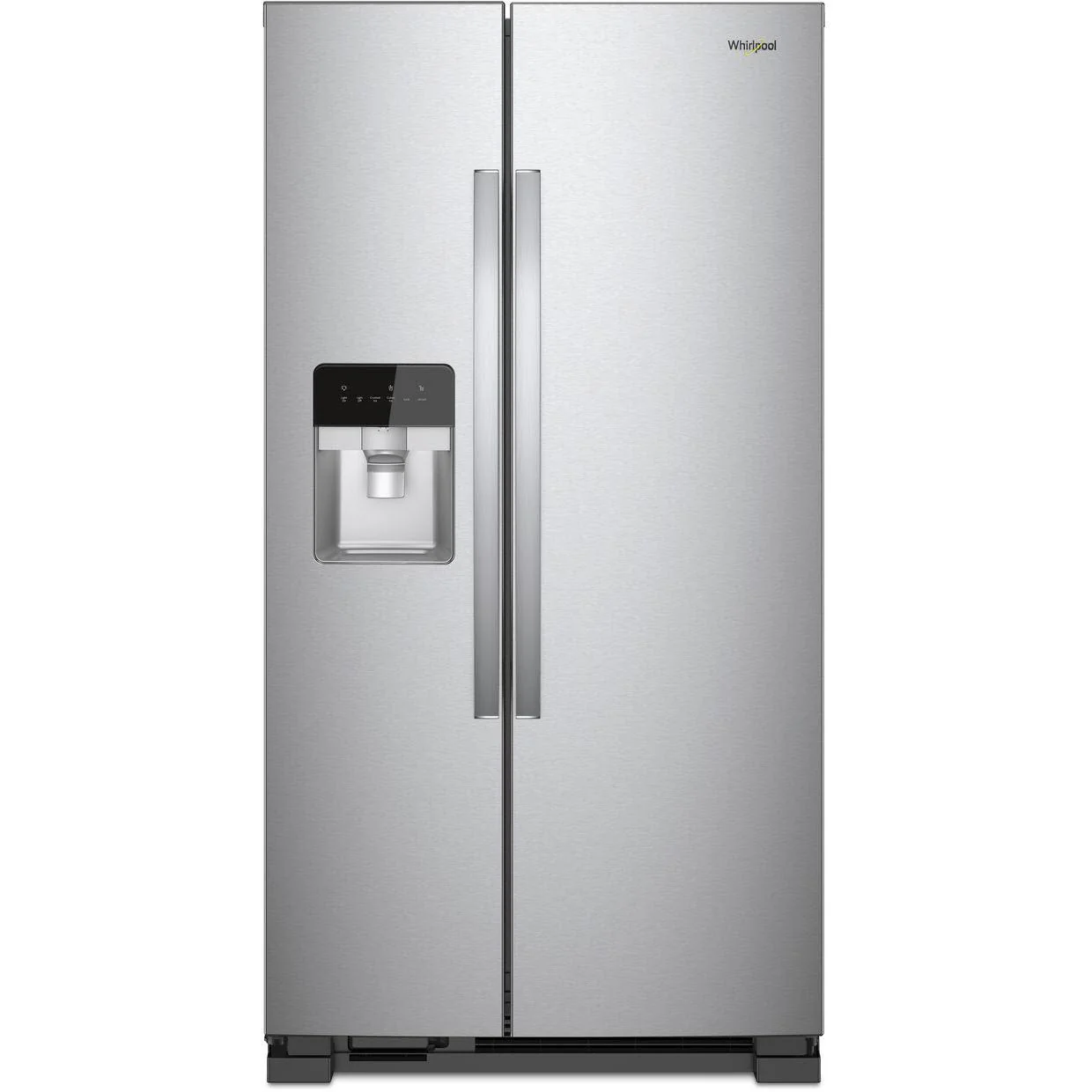 Whirlpool Réfrigérateur côte-à-côte amovible de 33 po, 2,4 pi.cu. avec distributeur externe de glaçons et eau avec filtration d'eau EveryDrop™ WRS331SDHM