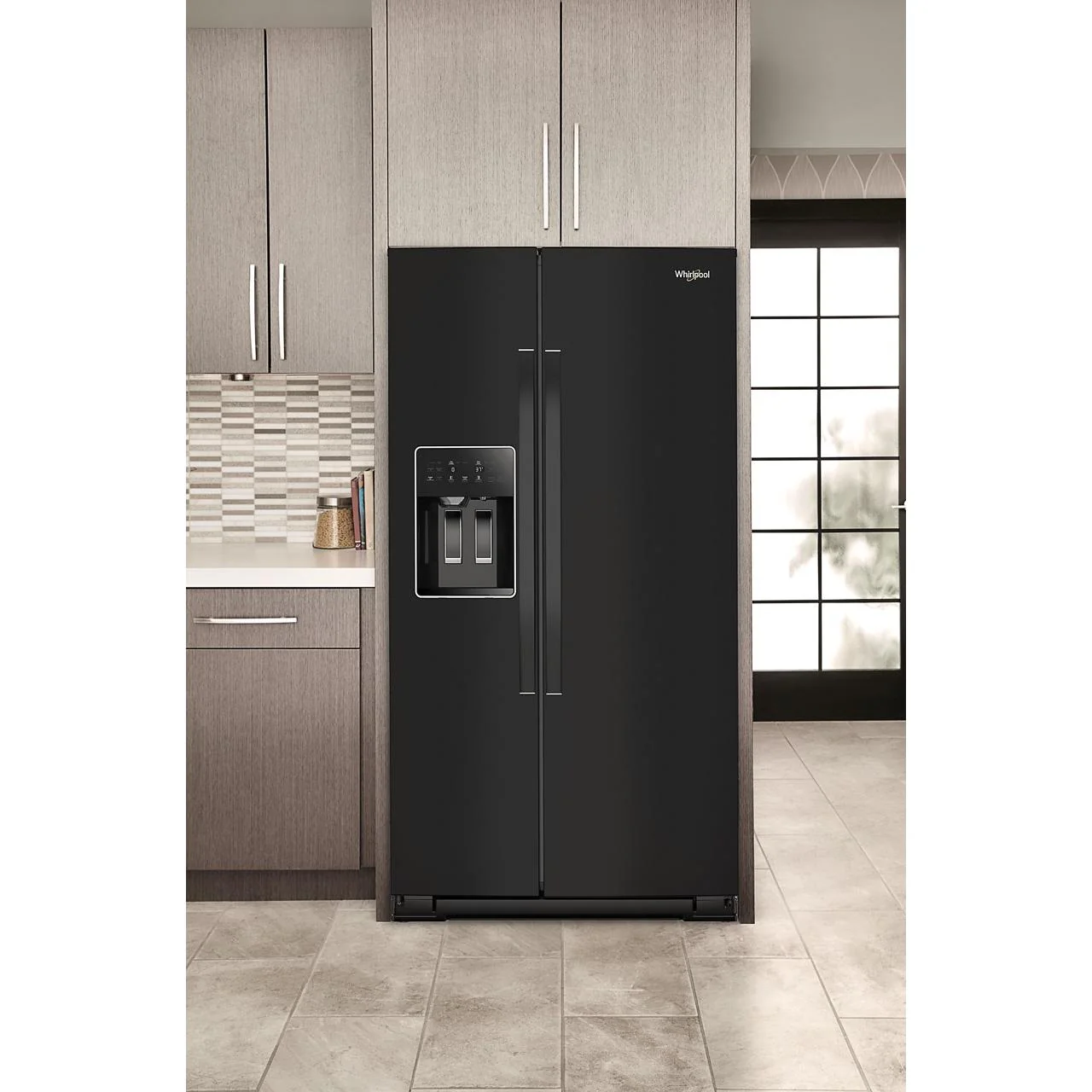 Whirlpool Réfrigérateur côte-à-côte de 36 pouces, 28 pi. cu. avec distributeur d'eau et de glace WRSF5536RB - Image 9