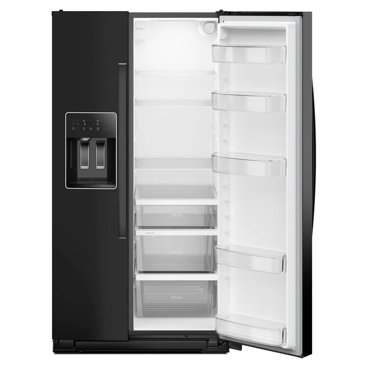 Whirlpool Réfrigérateur côte-à-côte de 36 pouces, 28 pi. cu. avec distributeur d'eau et de glace WRSF5536RV - Image 3