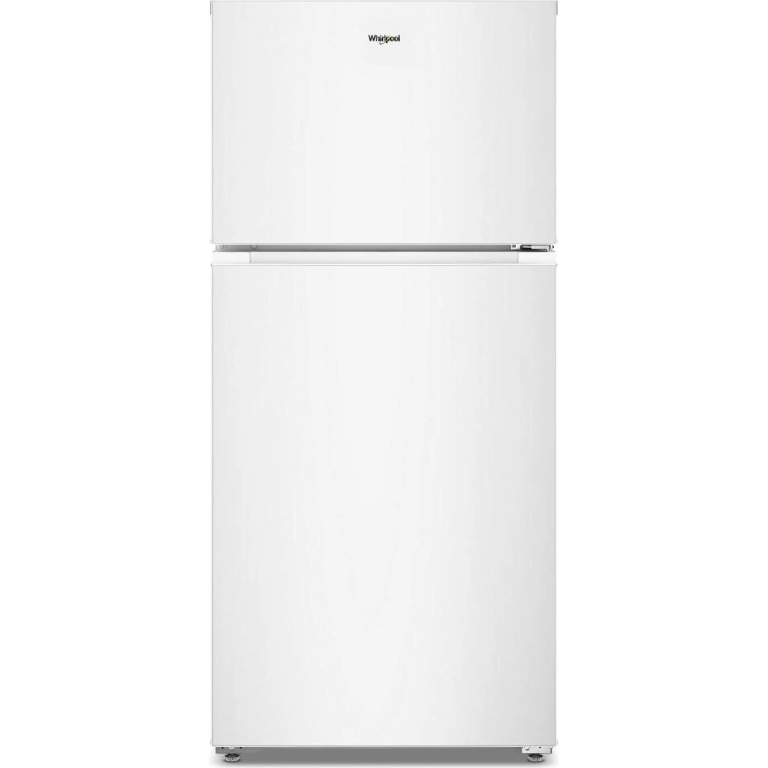 Whirlpool Réfrigérateur de 28 po, 14 pi³, à congélateur supérieur avec système Total Coverage Cooling WRTX3314TW