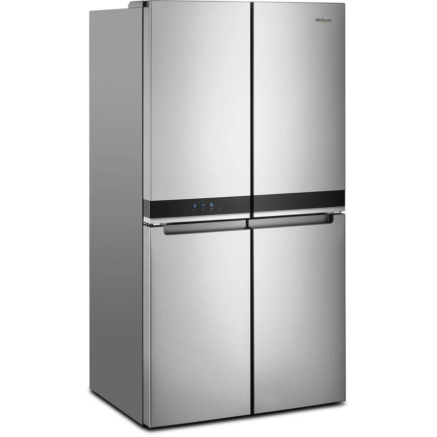 Whirlpool Réfrigérateur quatre portes avec porte à deux battants à profondeur de comptoir de 36 po., 19,4 pi.cu. avec contrôle de température personnalisé WRQA59CNKZ - Image 2
