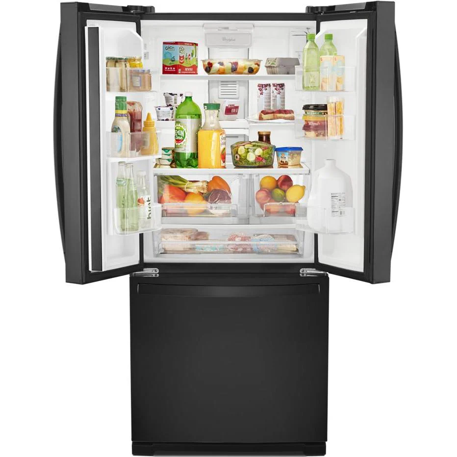 Whirlpool Réfrigérateur trois portes avec porte à deux battants amovible de 30 po, 19,7 pi. cu. avec distributeur externe d'eau avec filtration EveryDrop® WRF560SEHW - Image 17