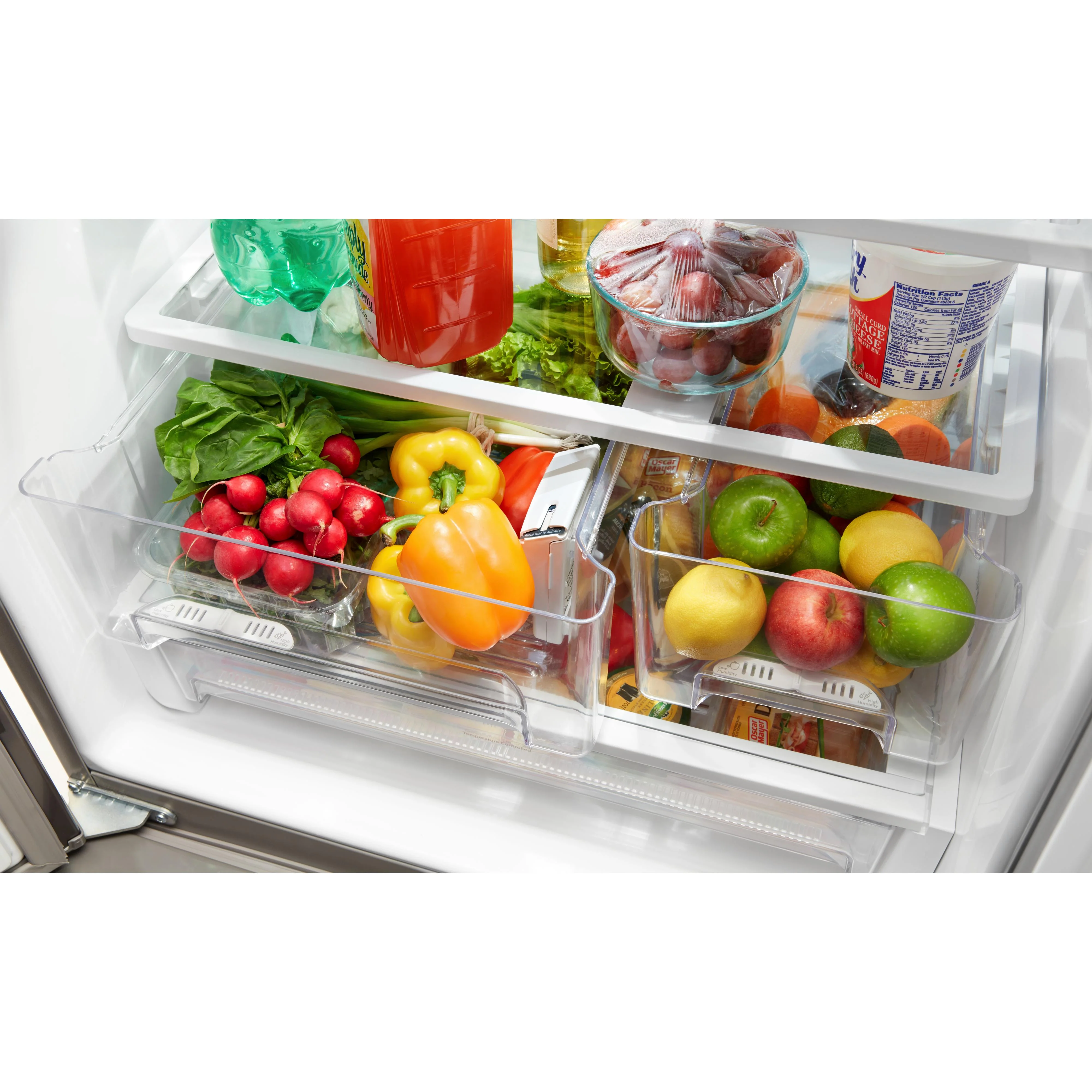 Whirlpool Réfrigérateur trois portes avec porte à deux battants amovible de 30 po, 19,7 pi. cu. avec distributeur externe d'eau avec filtration EveryDrop® WRF560SEHW - Image 22