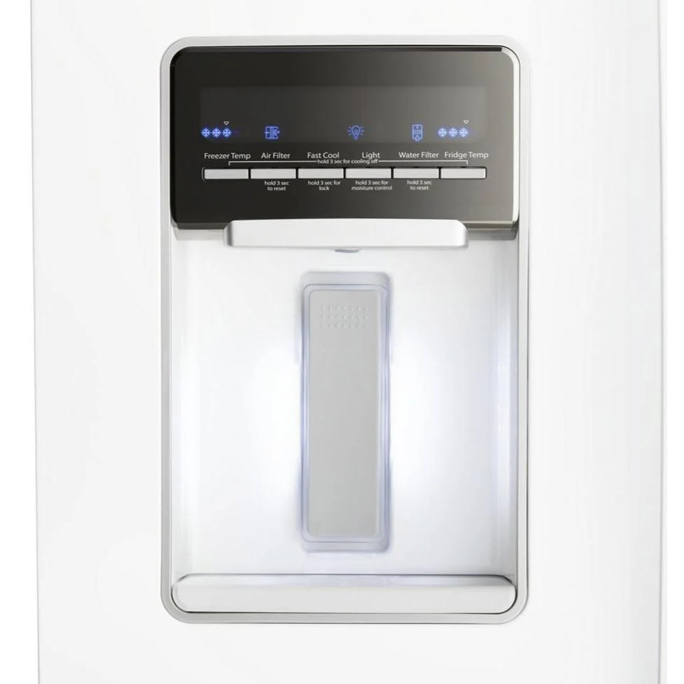 Whirlpool Réfrigérateur trois portes avec porte à deux battants amovible de 30 po, 19,7 pi. cu. avec distributeur externe d'eau avec filtration EveryDrop® WRF560SEHW - Image 3