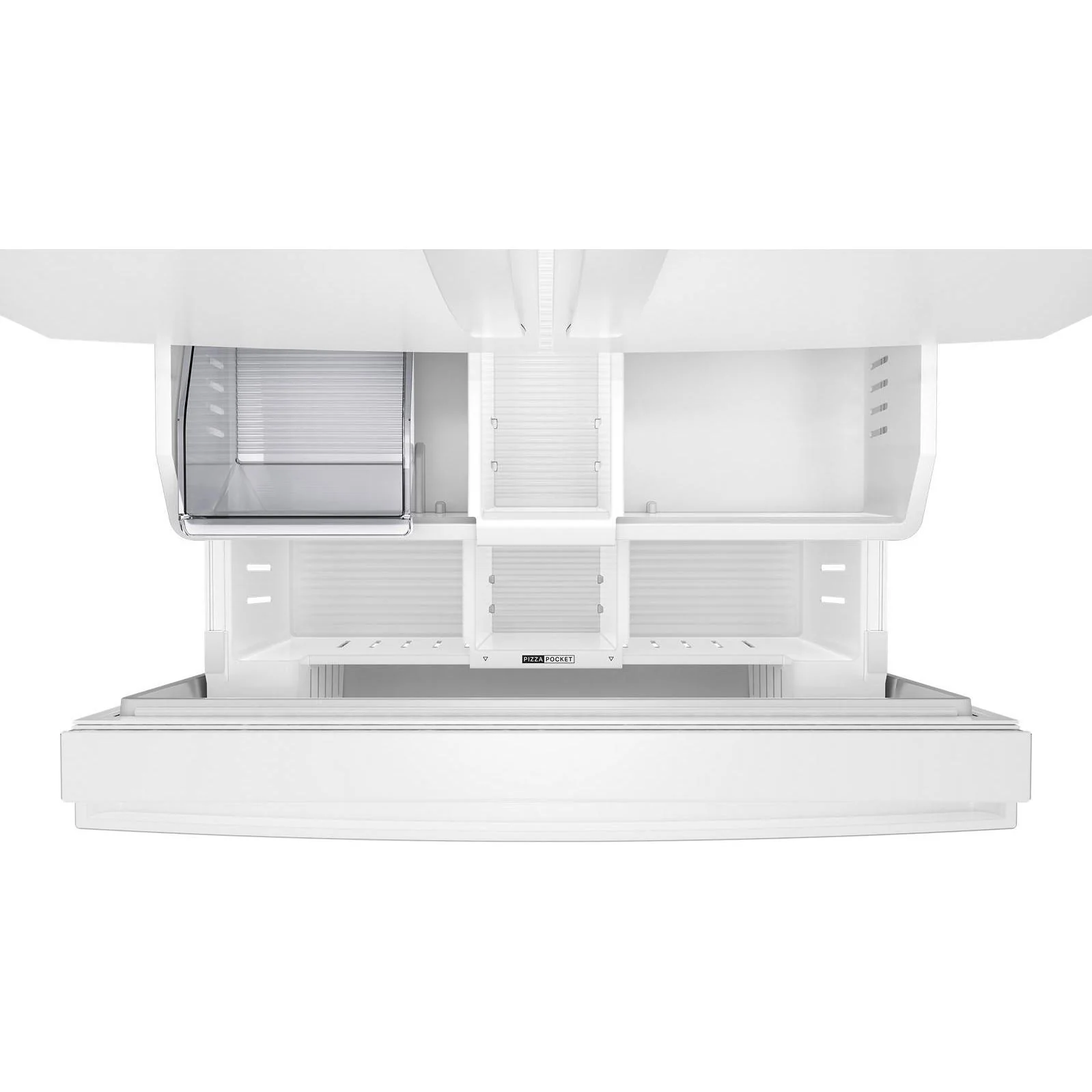 Whirlpool Réfrigérateur trois portes avec porte à deux battants autoportant de 36 pouces, 31 pi. cu. avec distributeur d'eau interne WRFF3336SW - Image 3