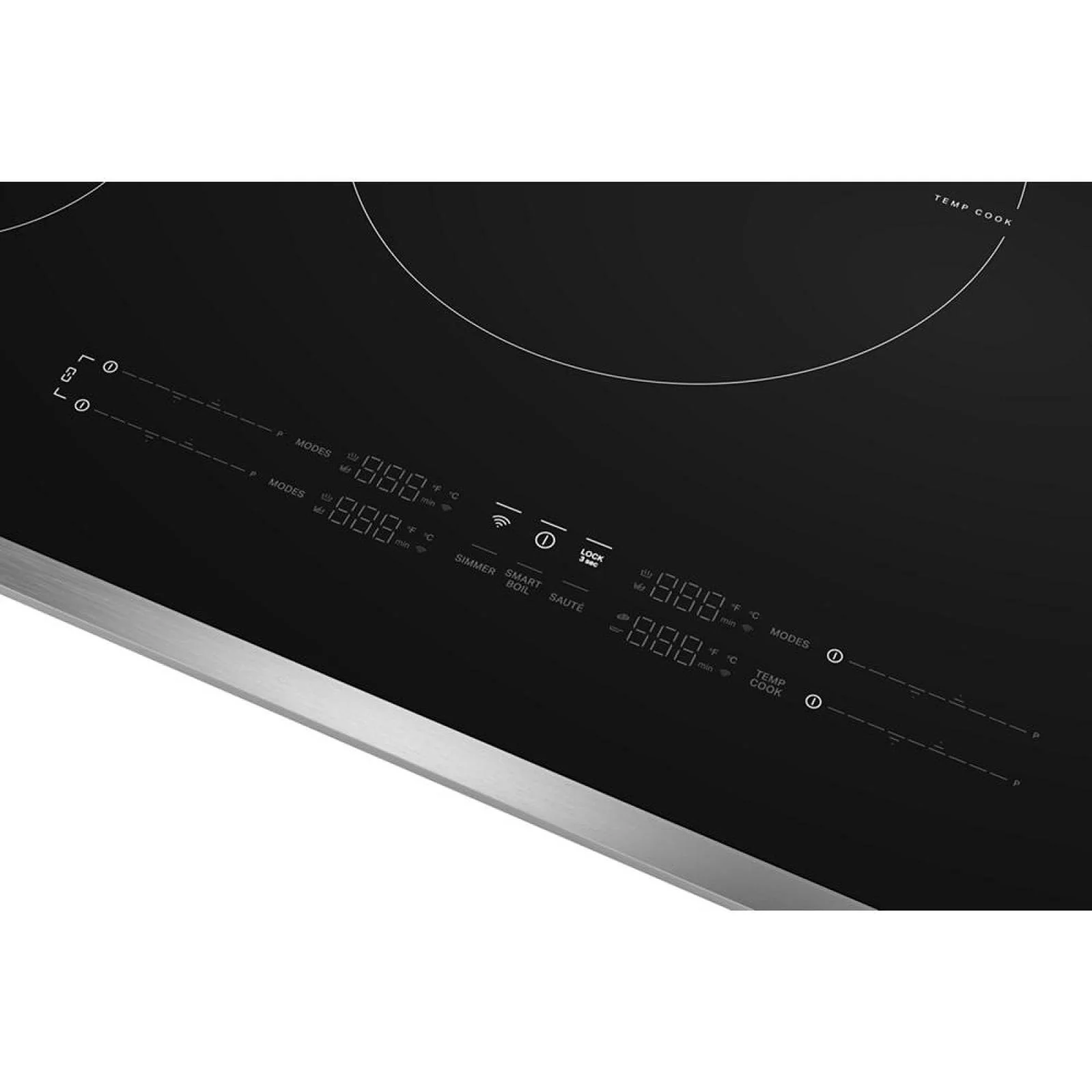 Whirlpool Table de cuisson à induction intelligente de 30 pouces avec technologie Temp Cook™ WCIT7030SS - Image 11