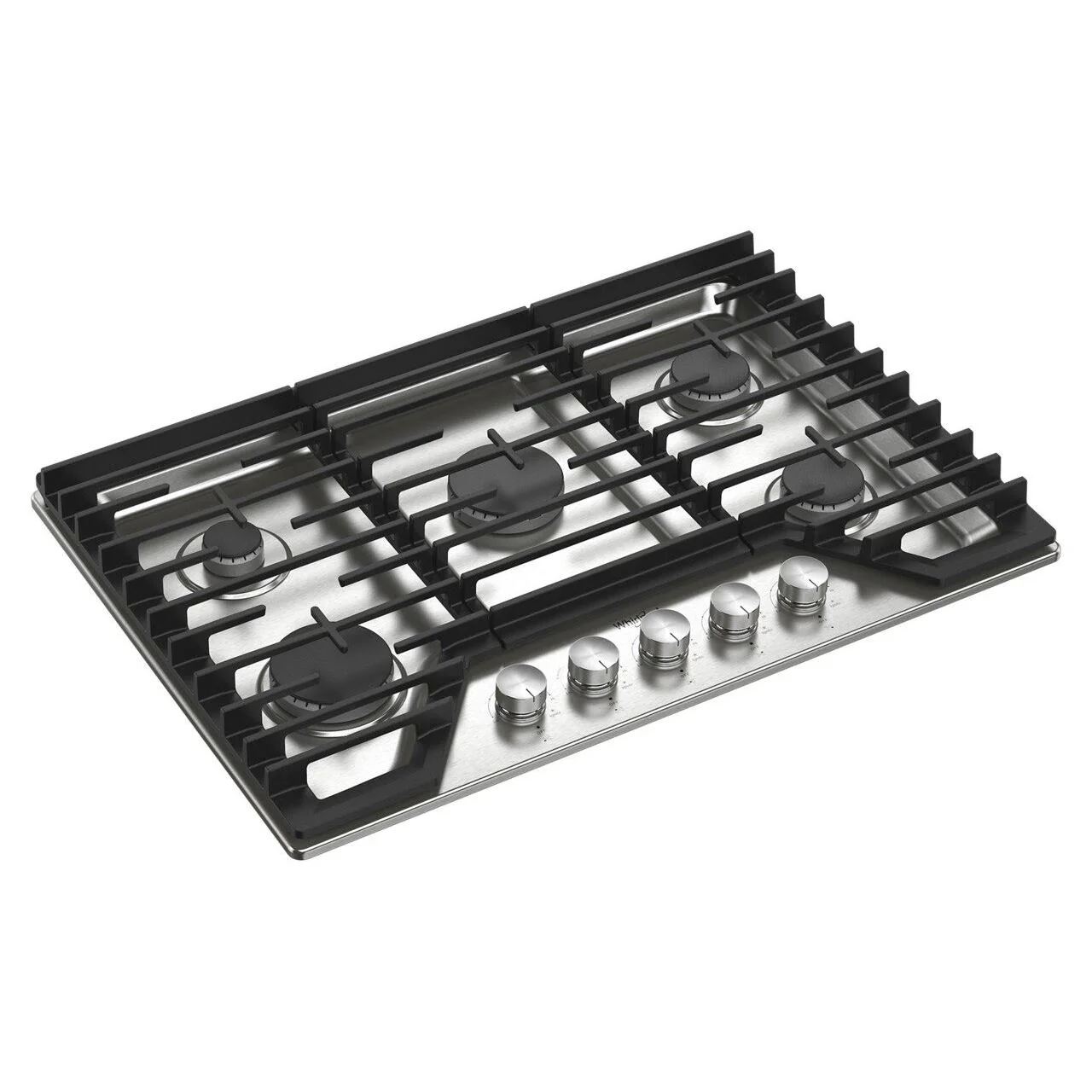 Whirlpool Table de cuisson encastrée à gaz de 30 pouces avec brûleur SpeedHeat™ WCGK7030PS - Image 2