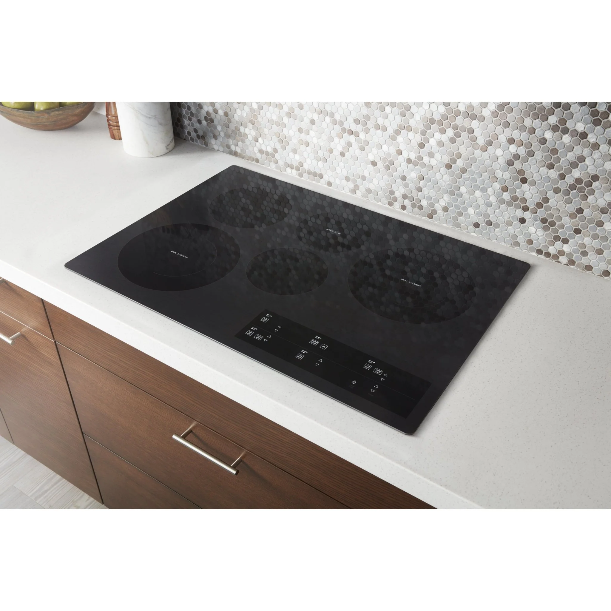 Whirlpool Table de cuisson encastrée électrique de 30 po. avec élément FlexHeat™ WCE97US0KB - Image 4