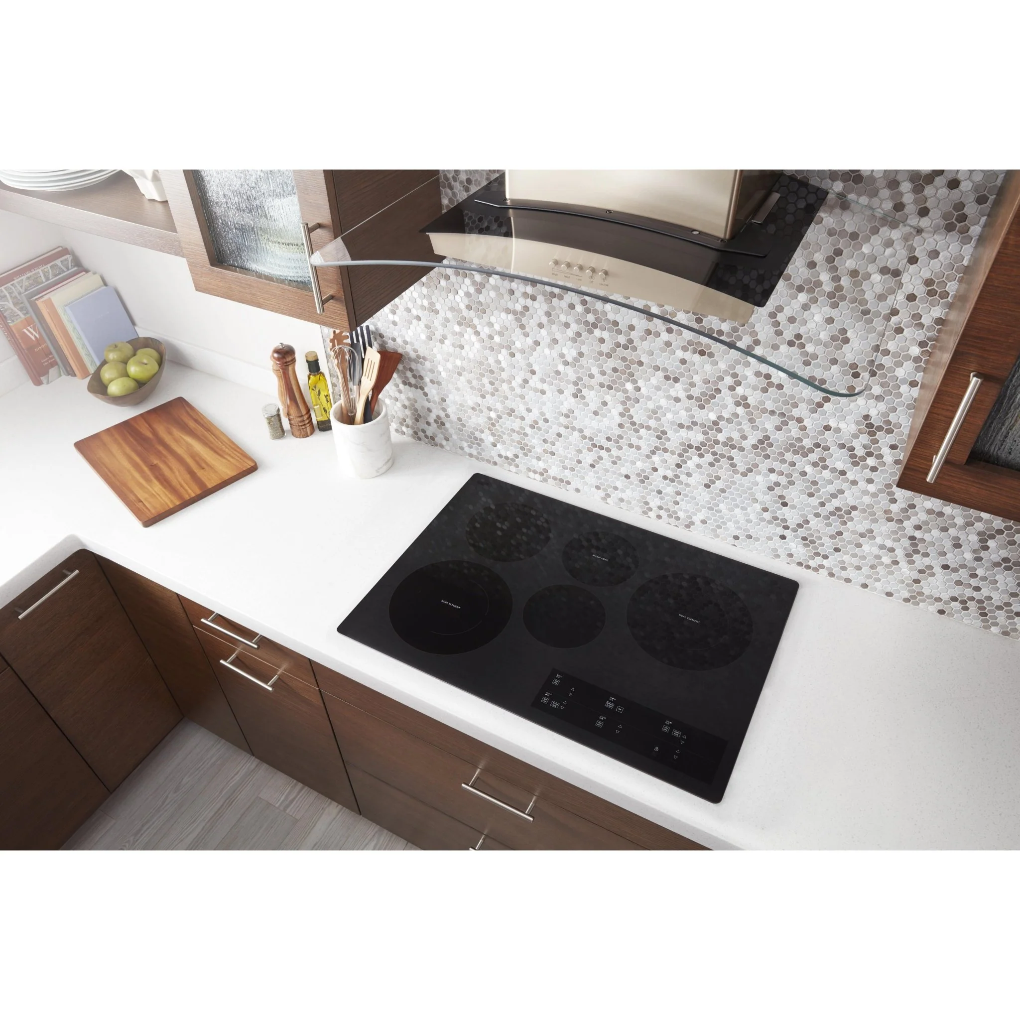 Whirlpool Table de cuisson encastrée électrique de 30 po. avec élément FlexHeat™ WCE97US0KB - Image 5