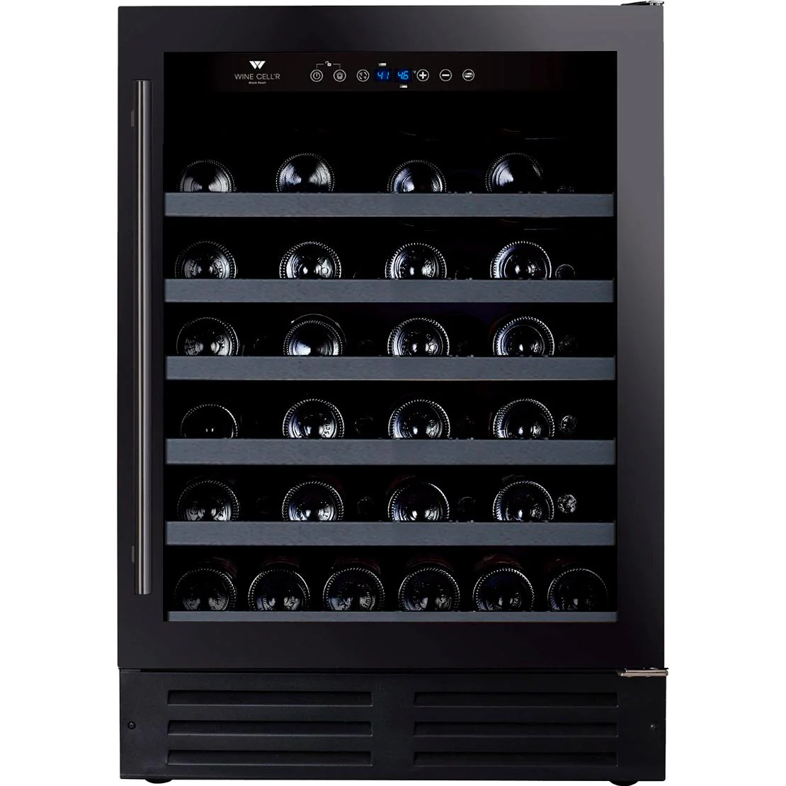 Wine Cell'R Cellier à vin Black Pearl de46 bouteilles avec Wi-Fi WC46FGSZ7 - Image 2