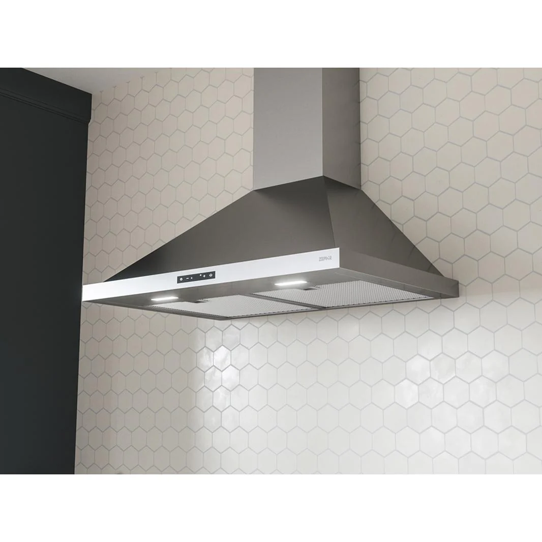 Zephyr Hotte de cuisinière murale Ombra de 30 po ZOM-E30BS - Image 3