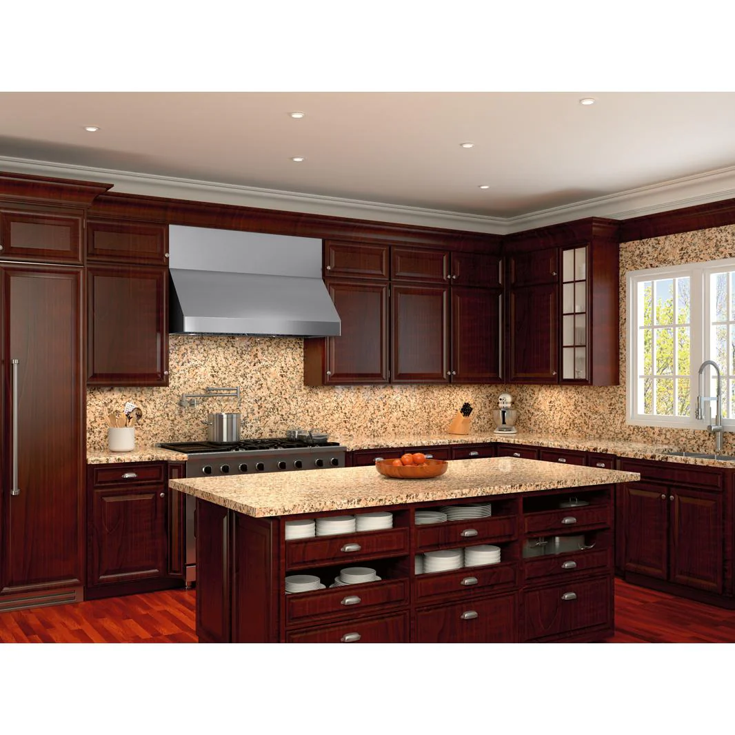 Zephyr Hotte de cuisinière murale Tempest II Wall de 36 po AK7536CS - Image 3