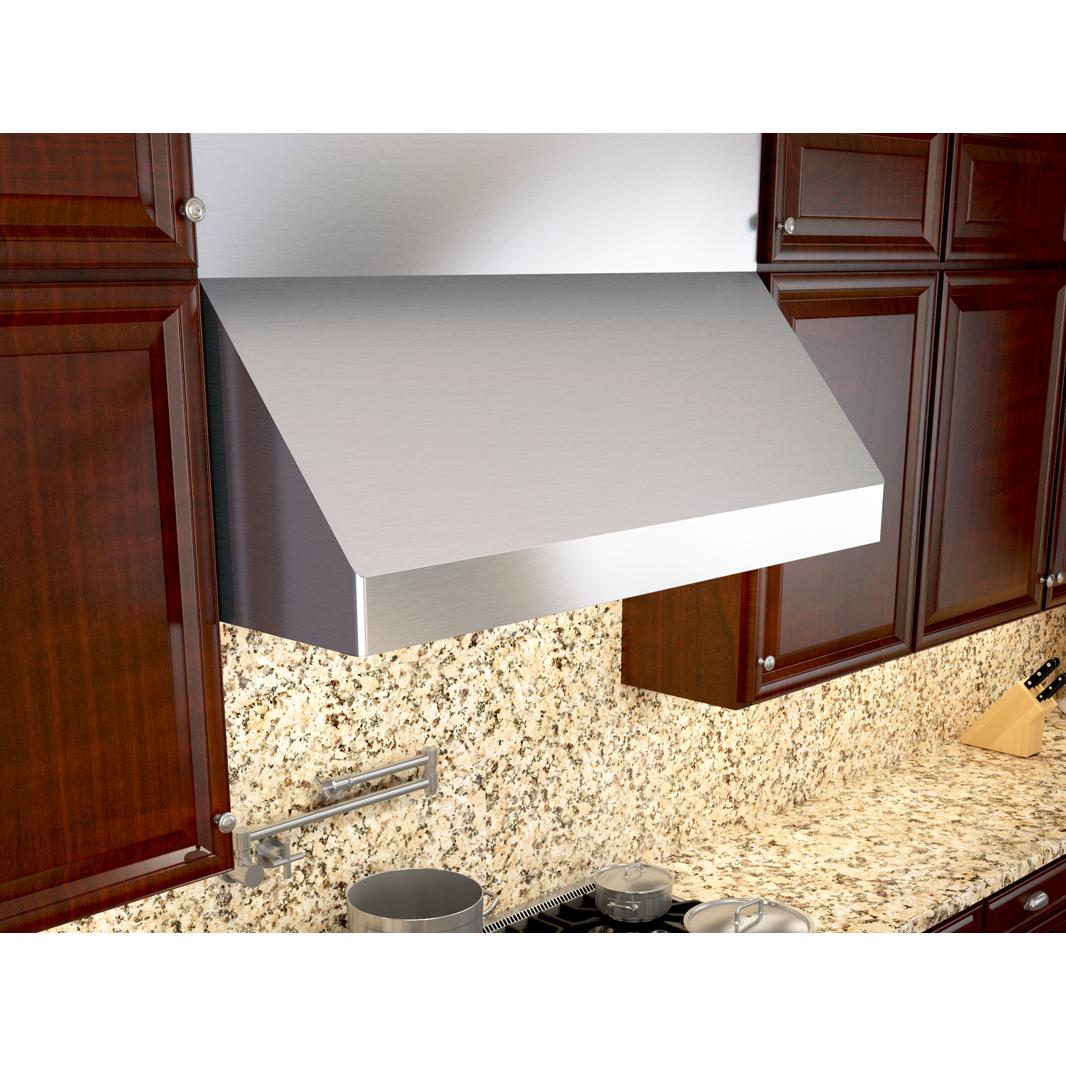 Zephyr Hotte de cuisinière sous cabinet Tempest II de 54 po AK7554CS - Image 2