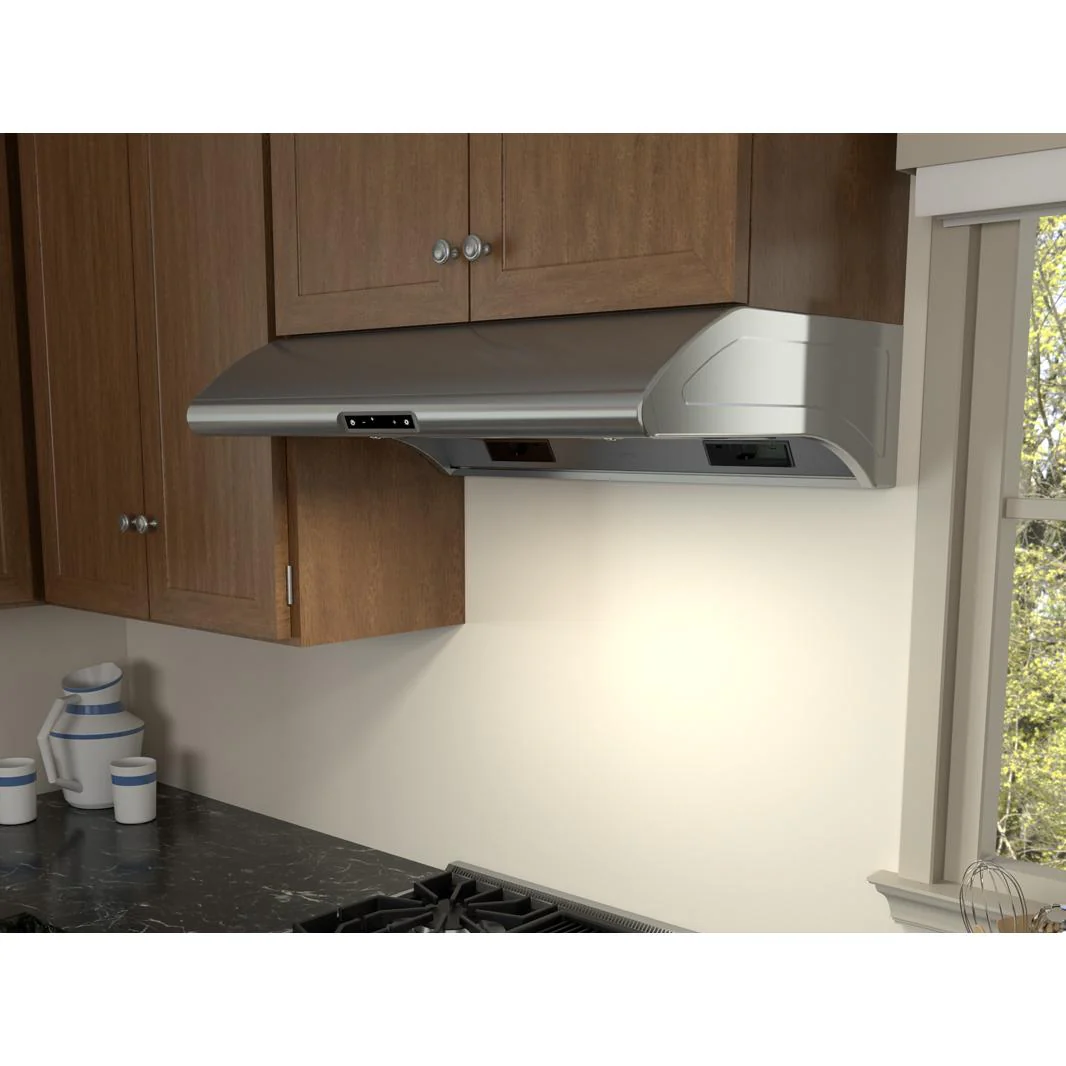 Zephyr Hotte de cuisinière sous cabinet Typhoon de 42 po AK2142CS - Image 2
