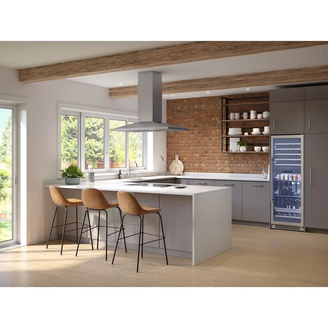 Zephyr Hotte îlot série Core Anzio de 42 pouces ZAZ-E42DS - Image 2