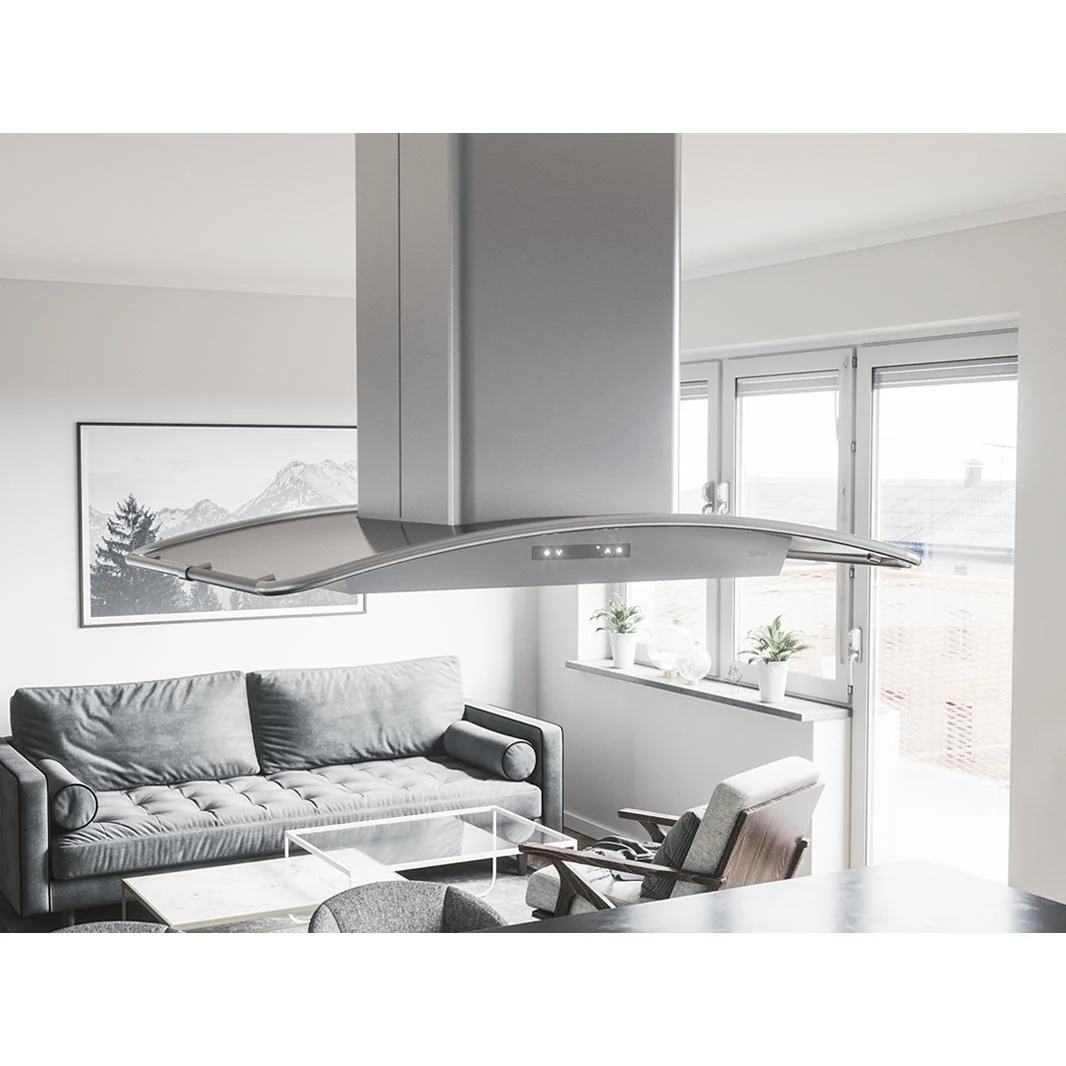 Zephyr Hotte îlot série Milano de 42 po. ZML-E42CS - Image 2