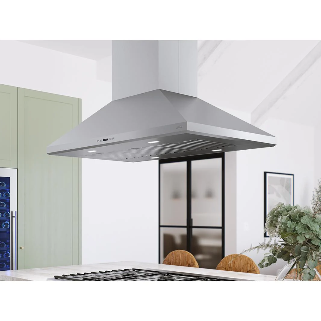 Zephyr Hotte îlot série Siena Pro de 36 pouces ZSL-E36DS - Image 2