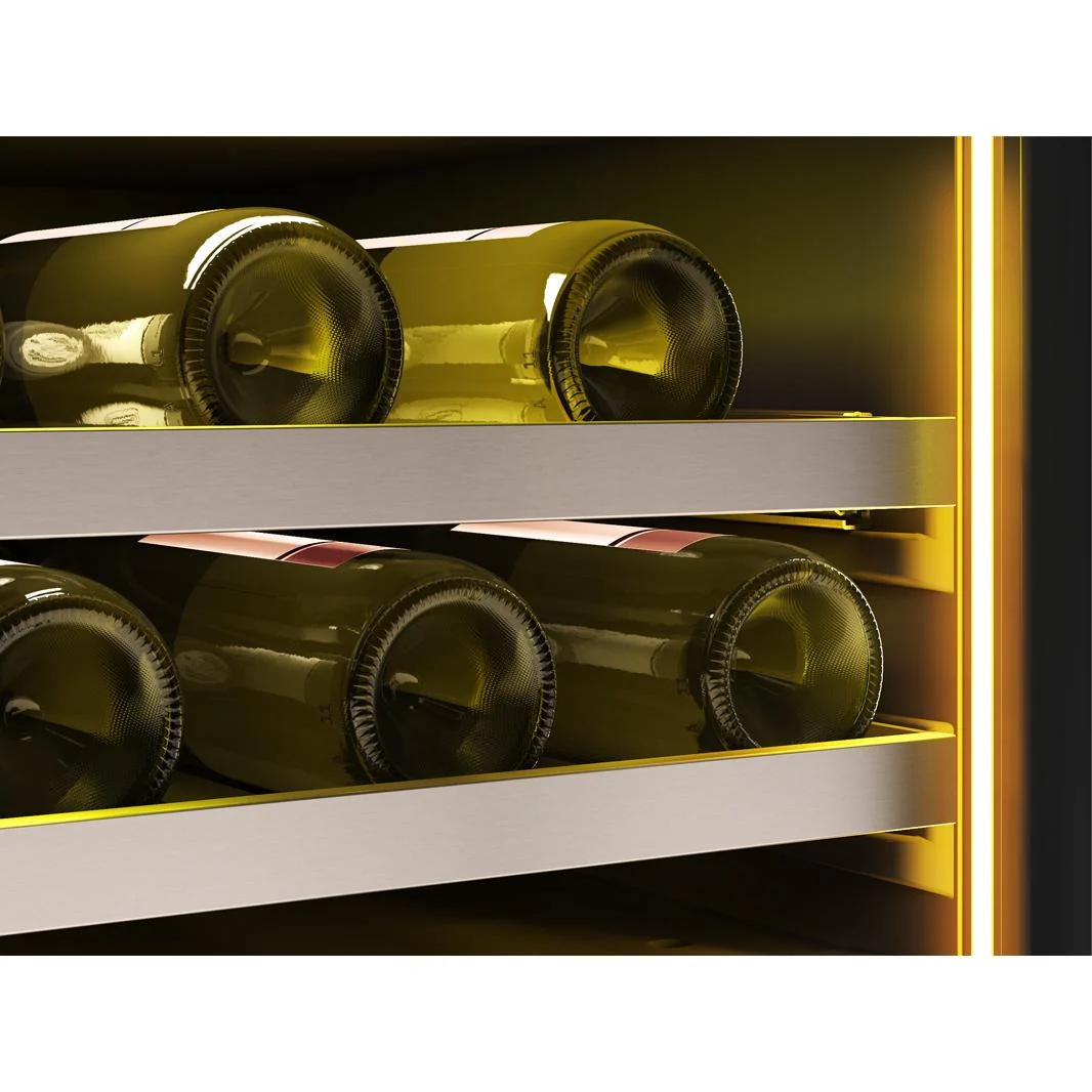 Zephyr Refroidisseur Ă vin Presrvâą de 53 bouteilles avec technologie Active Cooling PRW24C01CG - Image 8